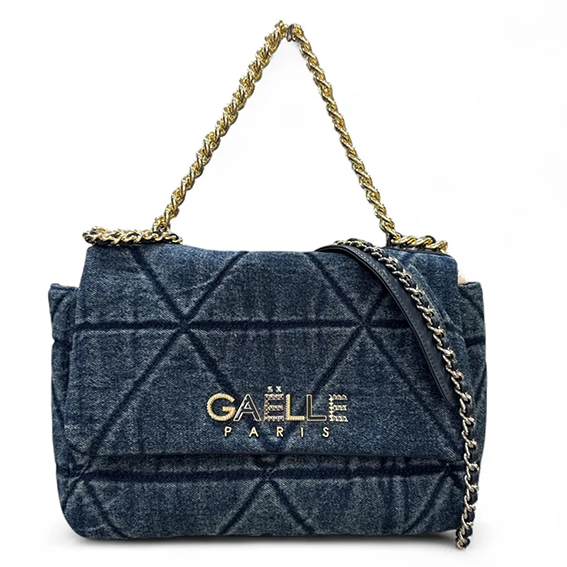 Gaelle Borsa a tracolla Denim Matelassè 