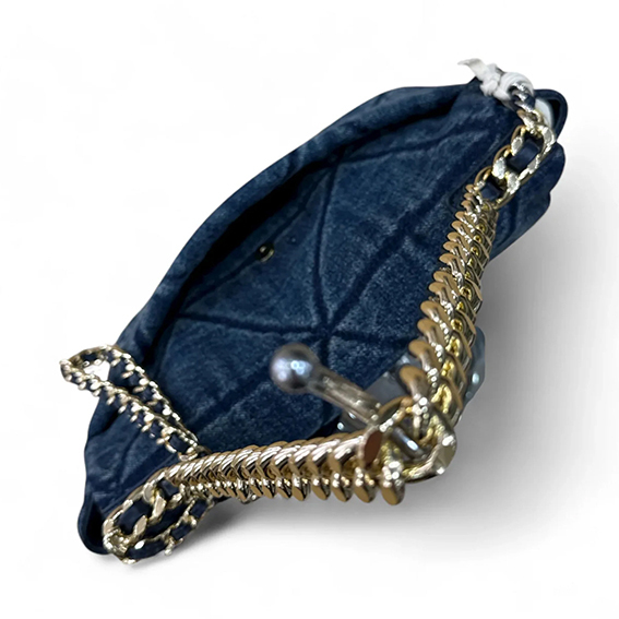 Gaelle Borsa a tracolla Denim Matelassè 