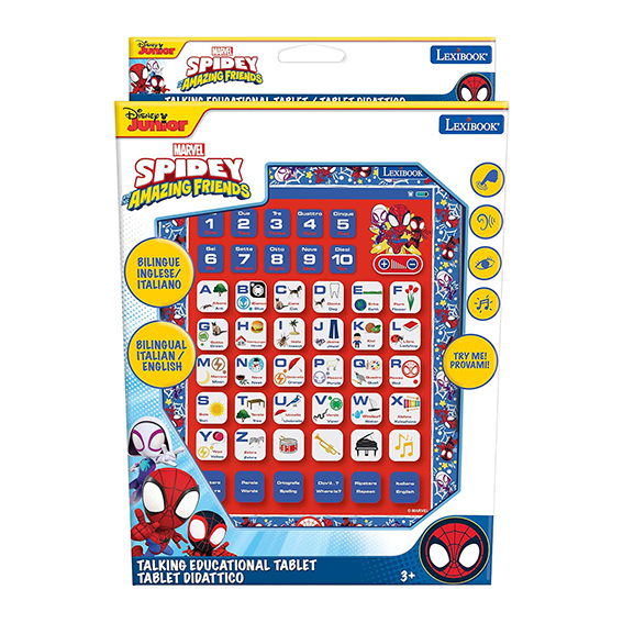 Tablet didattico Bilingue Marvel SPIDEY