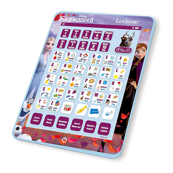 Tablet didattico Bilingue FROZEN