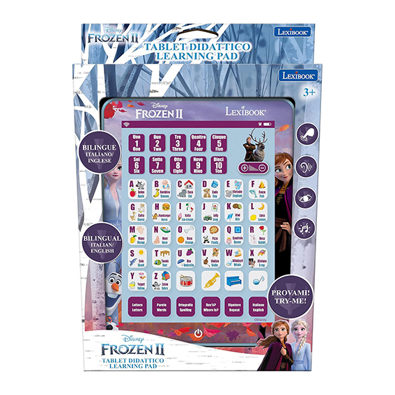 Tablet didattico Bilingue FROZEN