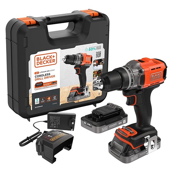 Trapano avvitatore a batteria da 18 V