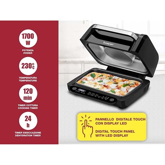 Friggitrice LED multifunzione CUCINOTTO PRO