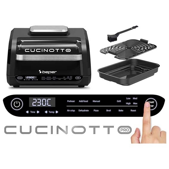 Friggitrice LED multifunzione CUCINOTTO PRO