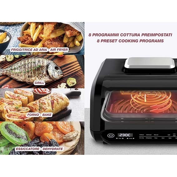 Friggitrice LED multifunzione CUCINOTTO PRO