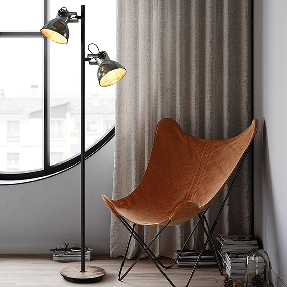 Piantana industrial Brooklyn Beam