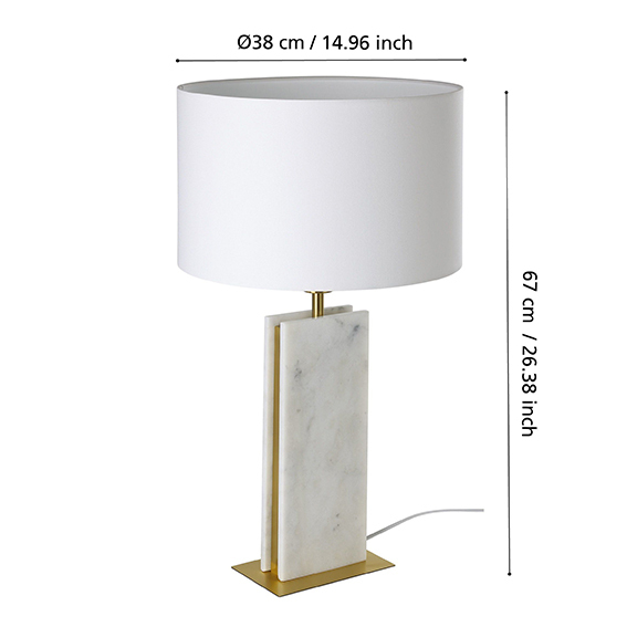 Lampada da tavolo Aura Stone