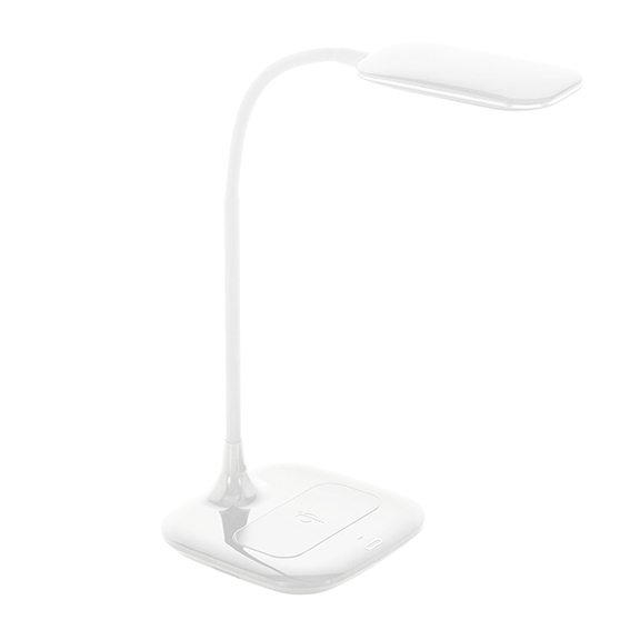 Lampada con ricarica QI e dimmer touch 