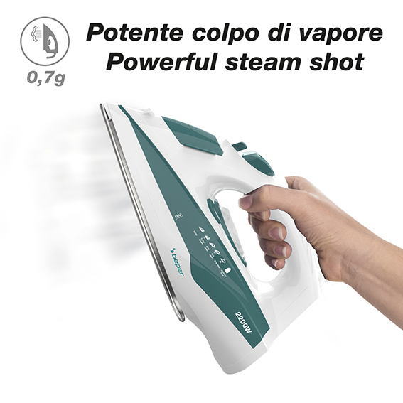 Ferro da stiro SteamPro 2200W