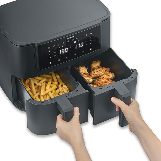 Friggitrice ad aria Dual Zone 8L
