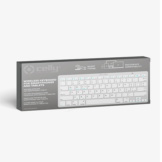 Tastiera Wireless Silent Typing