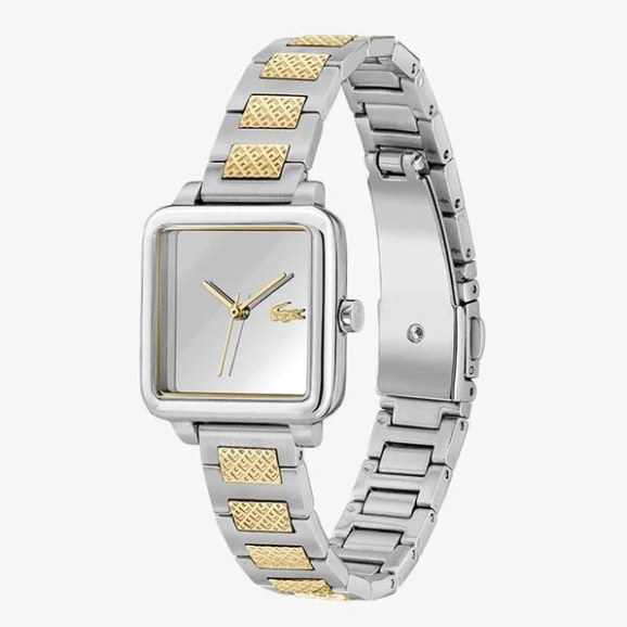 Orologio in acciaio Squared