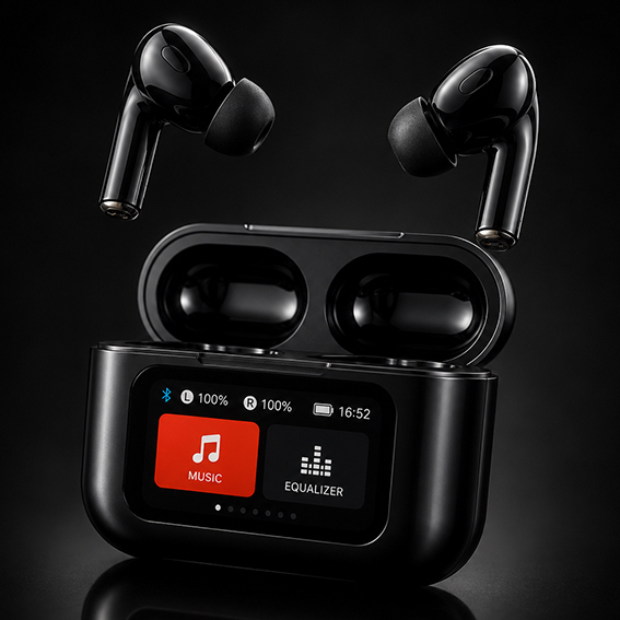 Auricolari True Wireless con Display Touch