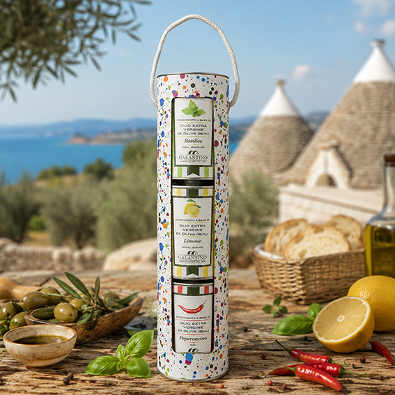 Tris Lattine Oli aromatizzati 