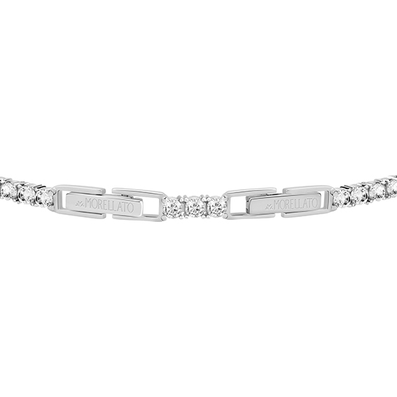 Bracciale in argento con zirconi TESORI