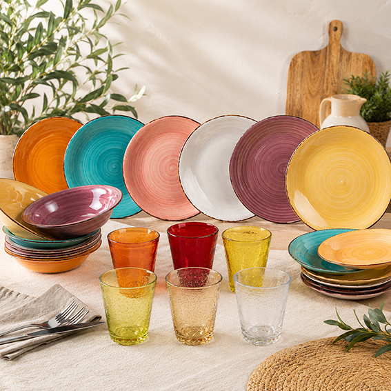 Set Tavola Aura Sunset